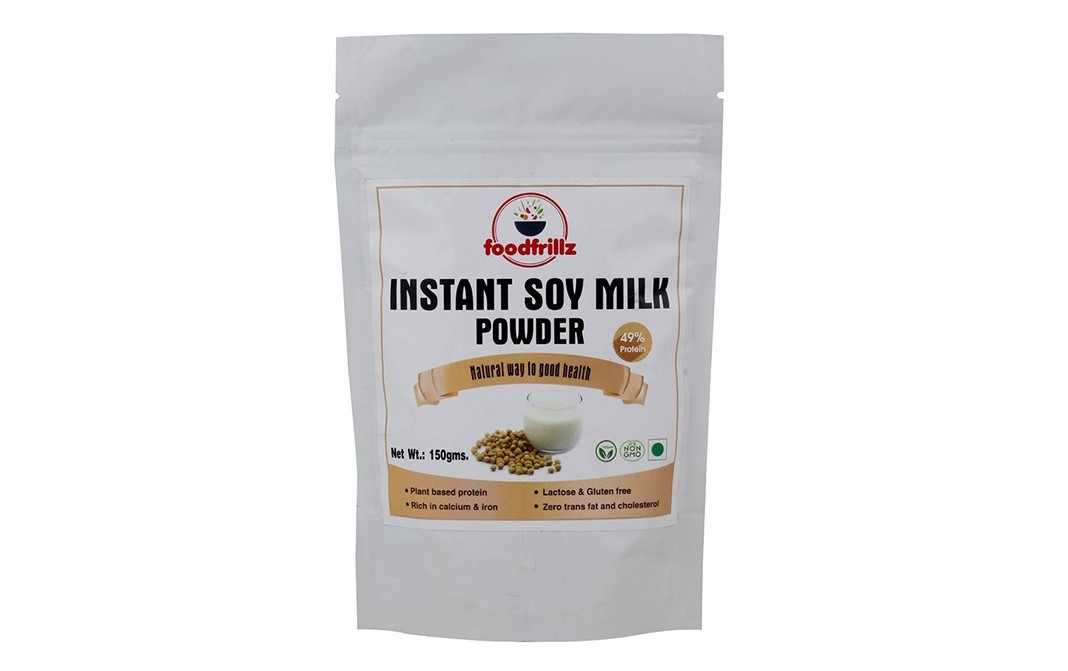 Foodfrillz Instant Soy Milk Powder    Pack  150 grams